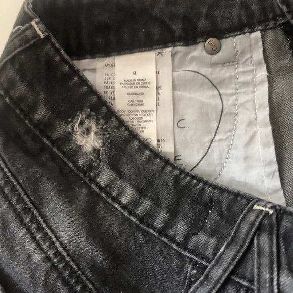 Garage Distressed Denim Shorts 9 - Picture 6 of 6